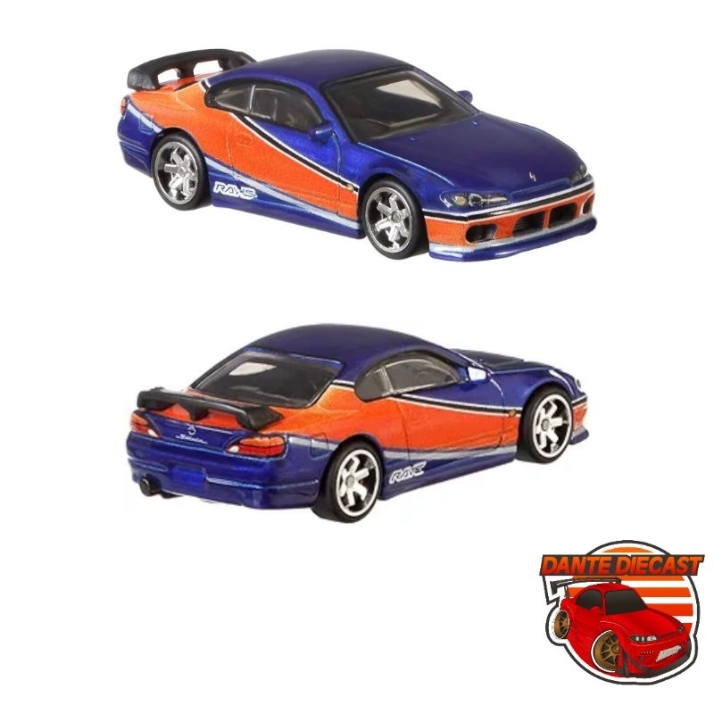 HOTWHEELS Premium Nissan Silvia S15 Monalisa Fast Imports Loose MULUS