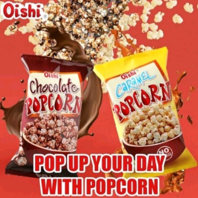 

[✪Y11\] Oishi Popcorn Caramel | Chocolate | Cheese | 10 Bks @ 20 g Top Discount