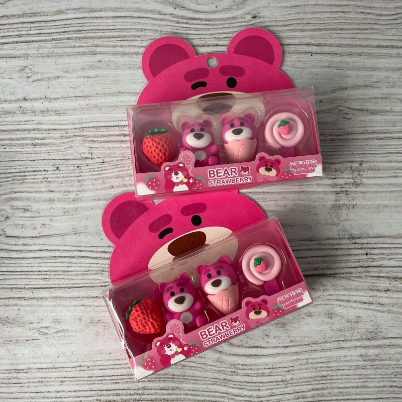 

PENGHAPUS MINIATUR KARAKTER KARTUN LOTSO 1 SET ISI 4 PCS ER-1057 BISA COD2