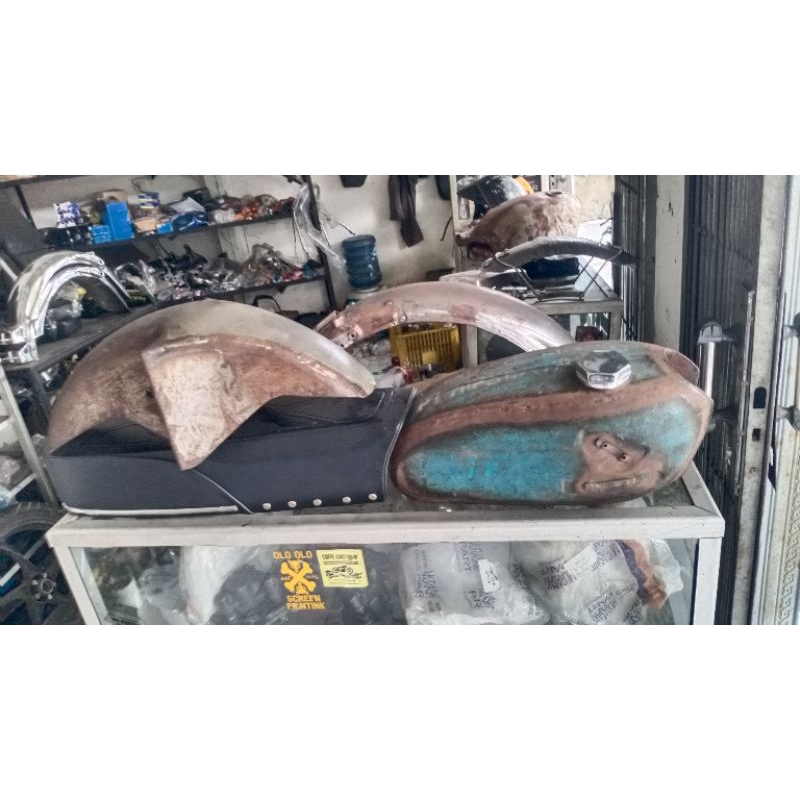 tangki cb100 full set mentahan full