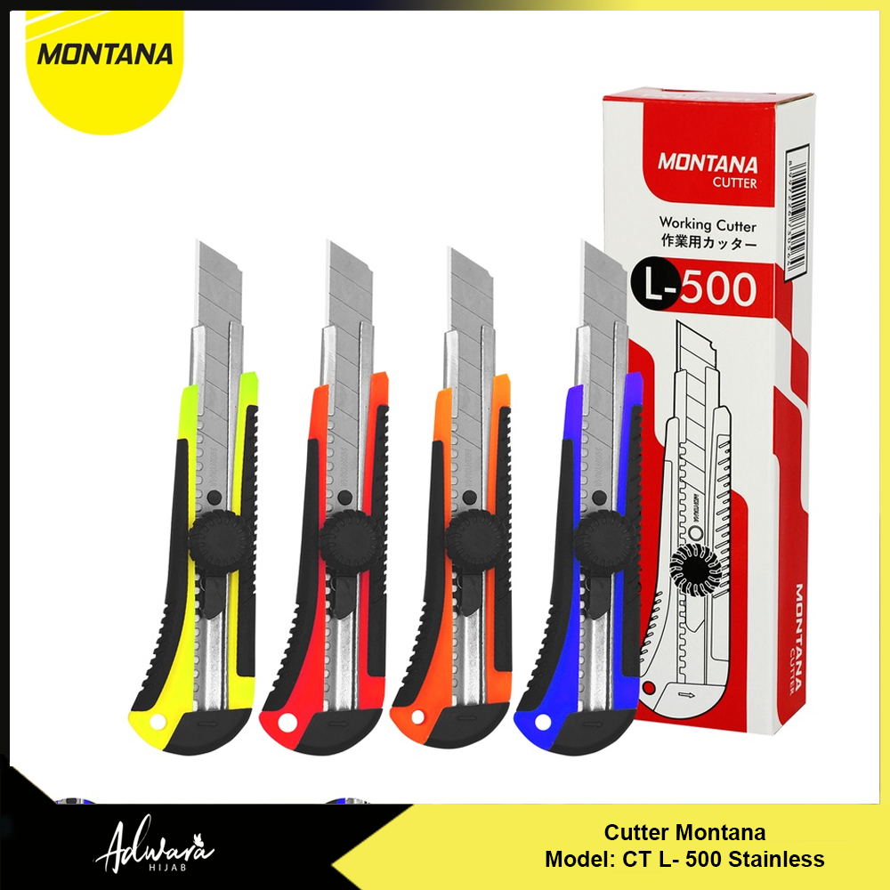 

Cutter Montana Ukuran Besar (CT L-500) Bahan Stainless