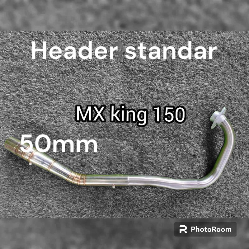 pipa leheran knalpot MX king 150 tipe standar d50