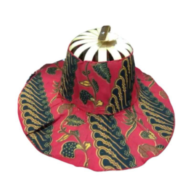 TOPI BATIK KIPAS BATIK