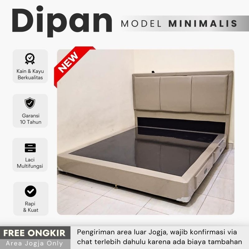 Dipan Minimalis Laci. Dipan 160. Dipan Laci. Dipan Minimalis Laci 180 x 200 | Custom | Garansi 10 Th