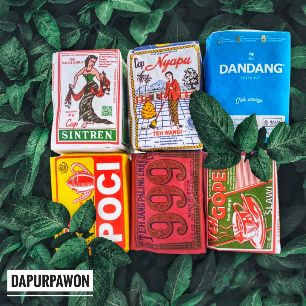 

Paket Wedangan 6 Teh Kombinasi Khas Solo Enak + Gula Batu