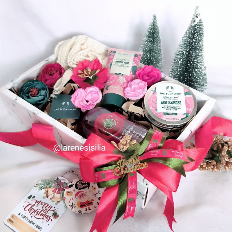 The Body Shop - Hampers Natal Christmas ❤ Seserahan Gift Set Winter Jasmine