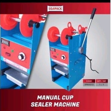 Mesin Press Gelas CupSealer SOJIPACK SP-101 12oz-22oz Gelas kecil sampai Jumbo