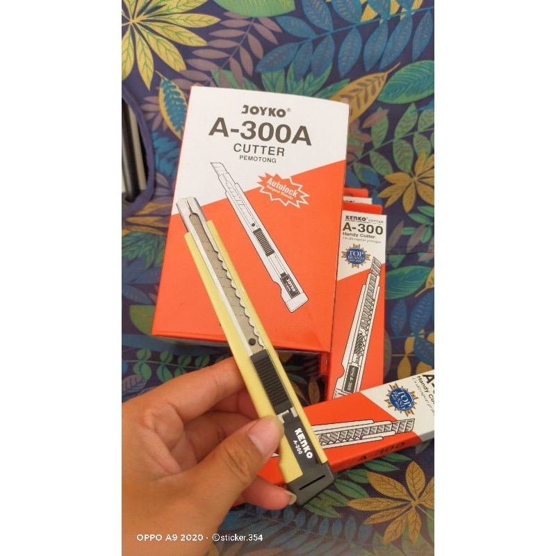 

Eceran Pisau cutter kecil kenko A-300A dan K-200 (1pcs)