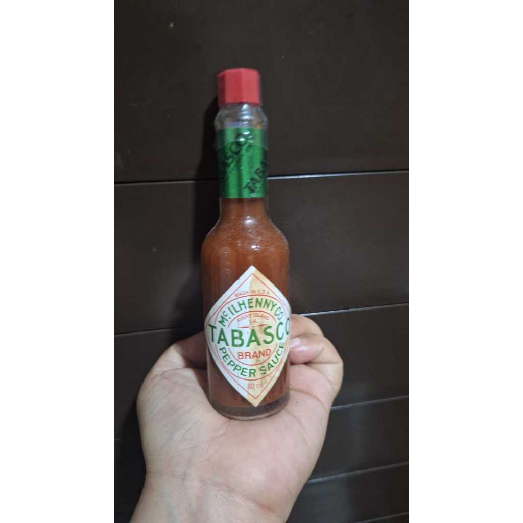 

TABASCO PEPPER SAUCE 60ML (rijek kemasan tanpa dus)