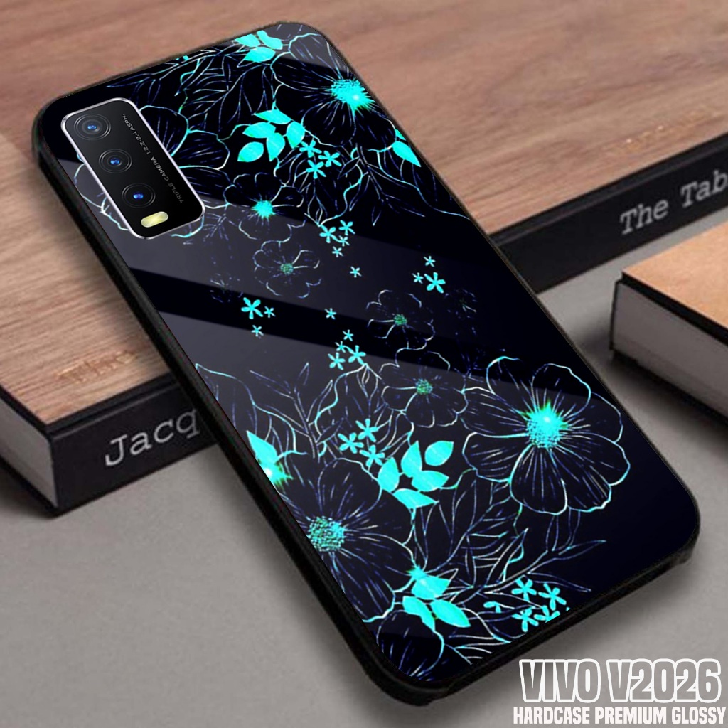 case vivo v2026 motif BUNGA - bisa custom gambar / foto sendiri - cassing vivo v2026 - silikon hp - 