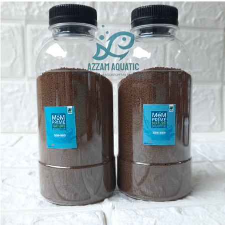 Pelet MeM Prime 300-500 netto 100gr pakan burayak ikan cupang chana guppy hias