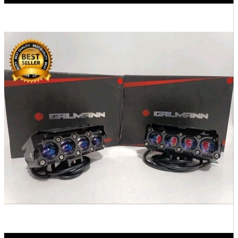 SLQ 4 MATA GALMAN .BLUE LENS DEVIL MERAH &  ICE BLUE MINI PROJIE SLQ 4 MATA