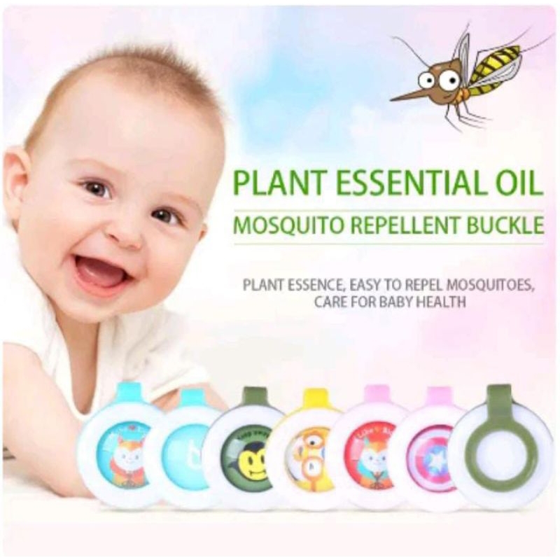 Pin Anti Nyamuk Bayi Baby Alat pengusir nyamuk untuk bayi aman ampuh original gelang pin hiasan peli