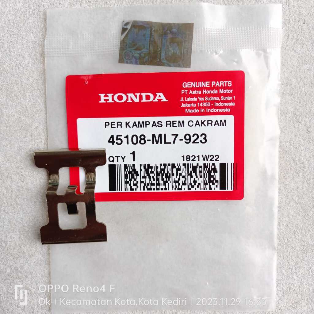 Per-Pir Dispad-Kampas Cakram Depan CBR-250 Forza Ori AHM 45108-ML7-922