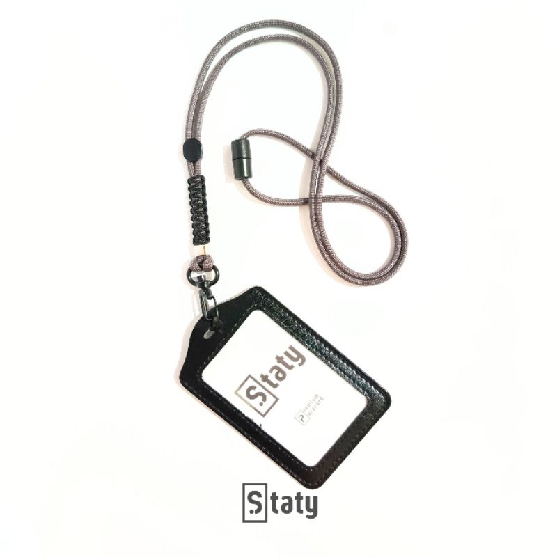 

Staty Name Tag ID Card Holder Free Custom Logo