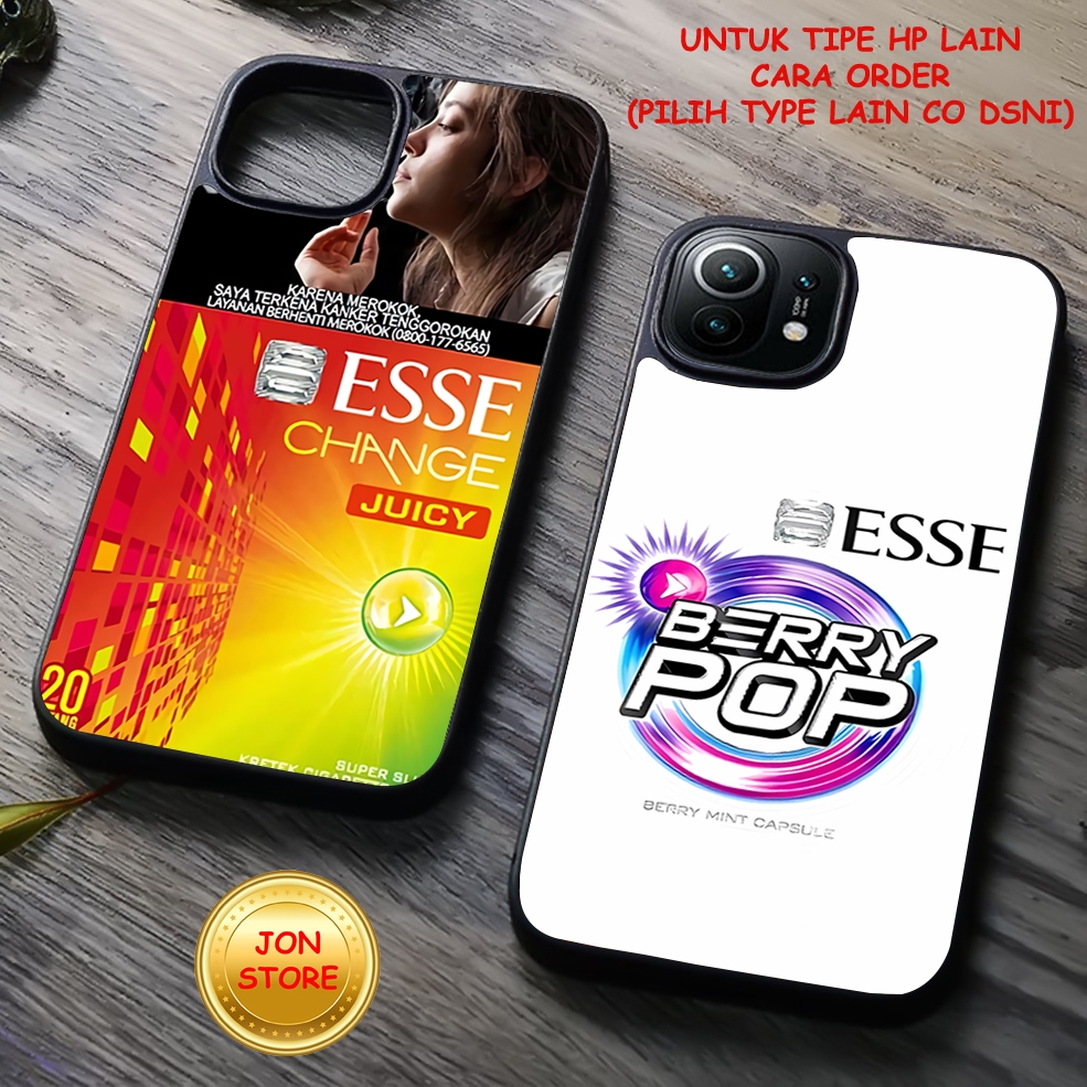 JON-STORE ( WW-3 ) Sofcase Glossy/Kilat Motif BUNGKUS ROKOK  Untuk Samsung A14 A24 A34 A54 Xiaomi Re