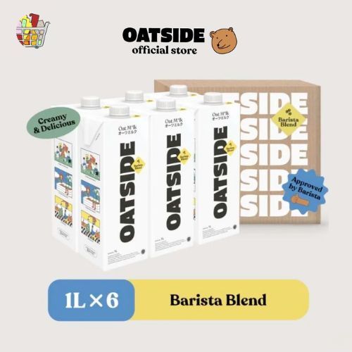 

Oatside Mini Oat Milk Susu Oat 1 Liter (isi 6)