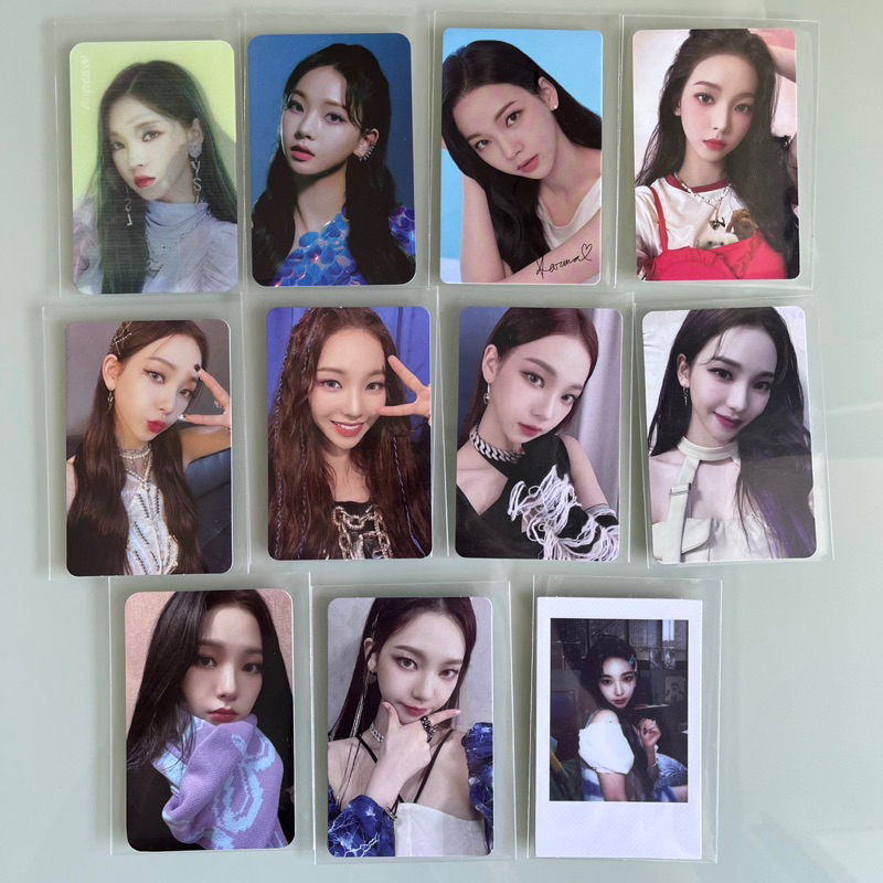 [CLEARANCE SALE] Photocard Karina Aespa PC Savage Girls sg22 lenti black mamba mediheal smcu express