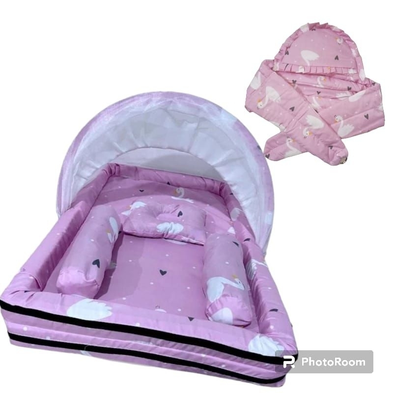 kasur kolam kelambu bayi