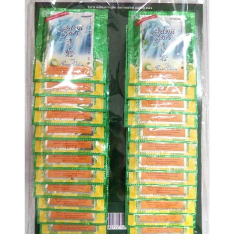 

[✒I99&] Adem Sari serbuk [24 sachet x 7g] untuk panas dalam New Product