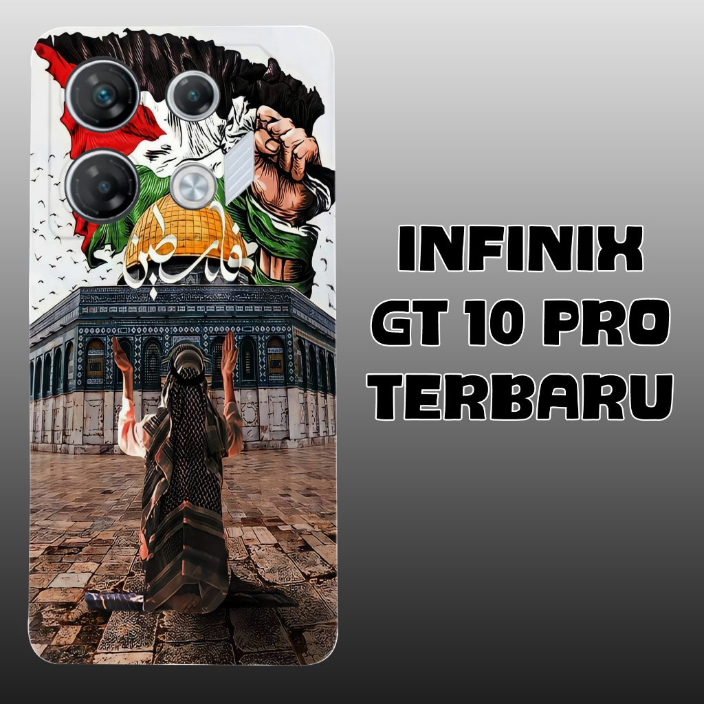 DRK-9 Custome Case INFINIX GT 10 PRO Terbaru Softcase Premium Silicone Lentur Pelindung Handphone