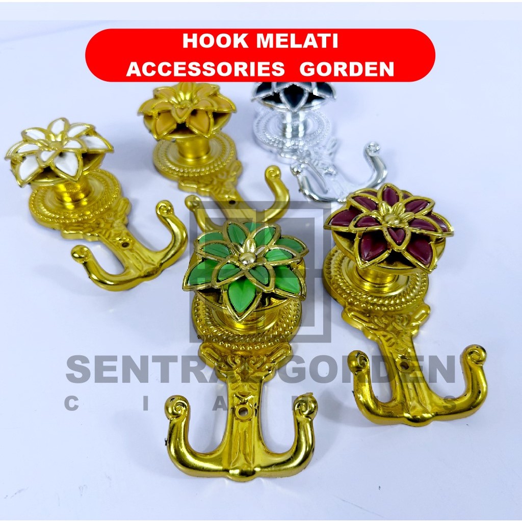 Sentra Gorden Ciamis Hook Gorden Bunga Melati | Hook Cantolan Tali Gorden Melati | Pengait Tali Hord
