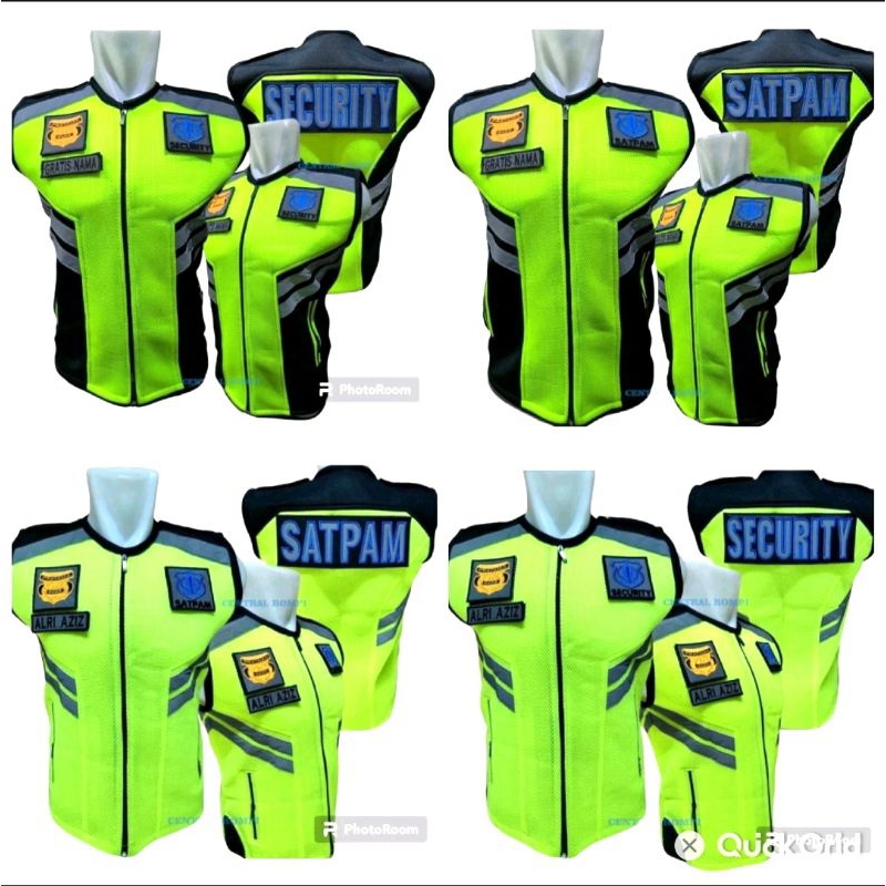 Rompi security,rompi satpam,rompi security terbaru