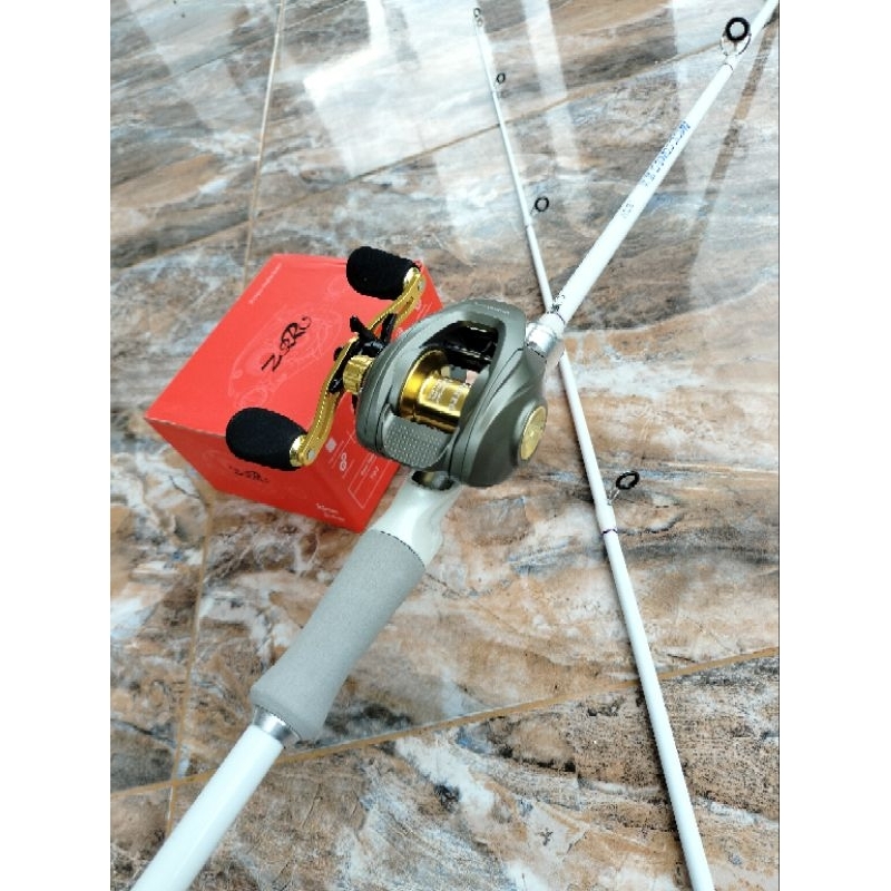 set joran casting carbon hollow&reel bc metanium(clicker)