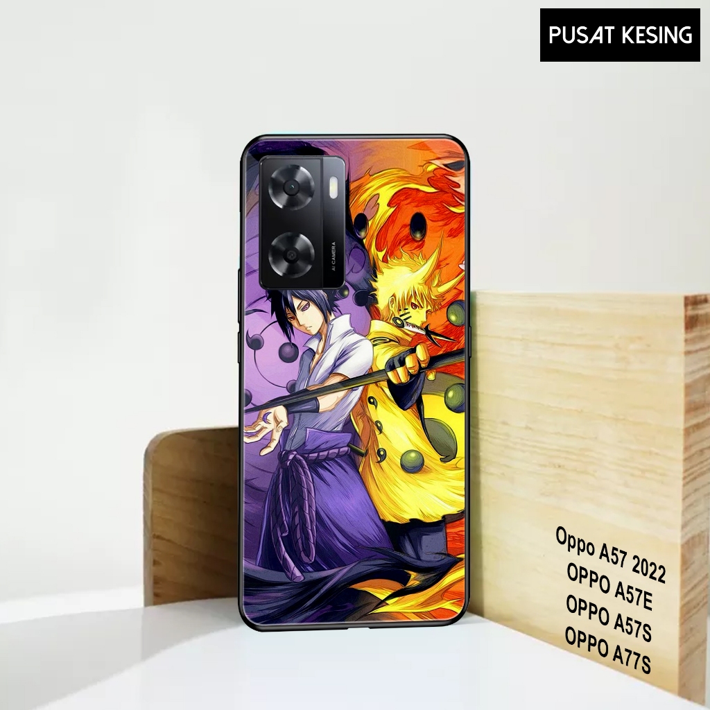 Case Oppo A57 2022 / A77S / A57S - Casing Hp OPPO A57 / A77S - ( Naruto ) - Case 2D Glossy - Case Hp
