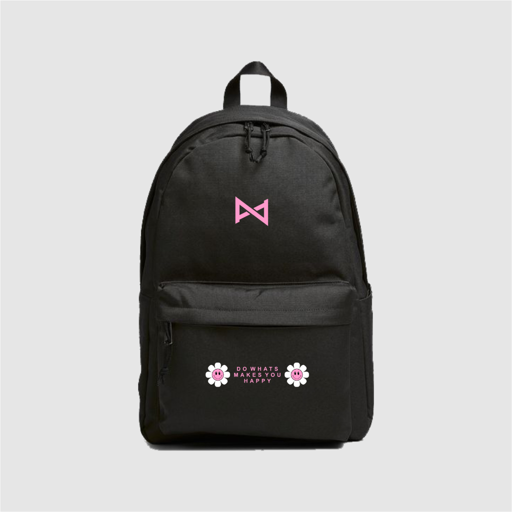 Tas Sekolah Hitam/Tas Gendong Sekolah/Tas Backpack Hitam Wanita