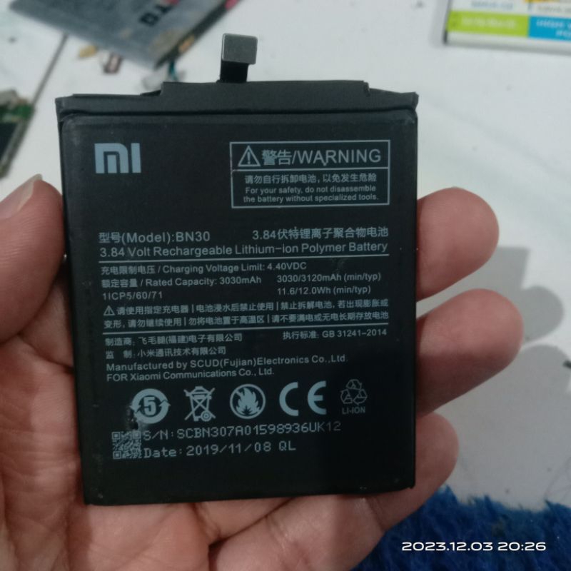 batrei xiaomi redmi 4a bn30