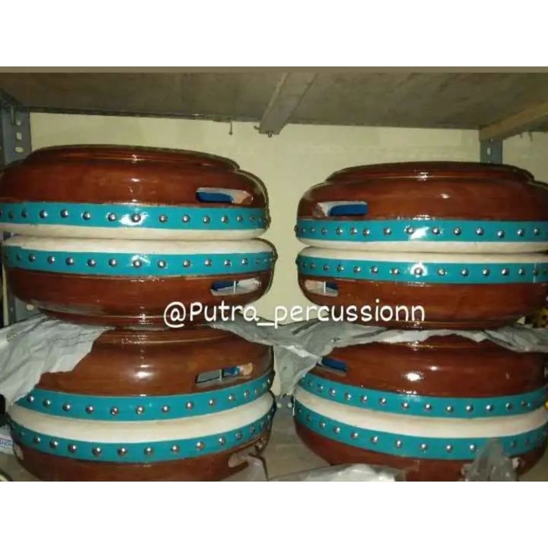 REBANA HADROH KAYU MANGGA 30CM KRICIK BIASA