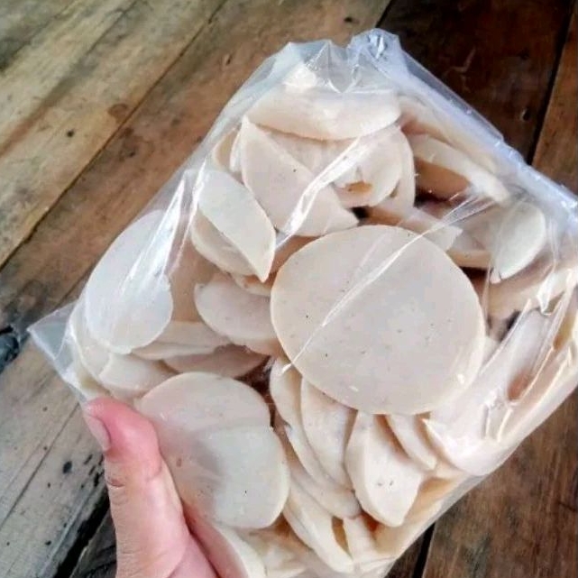 

rempesan kelempang ikan tenggiri/1kg /kerupuk/kelempang mentah asli palembang