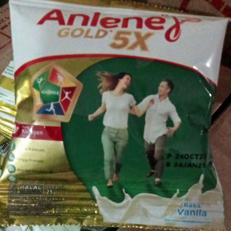 

Anlene sashet 5X gold