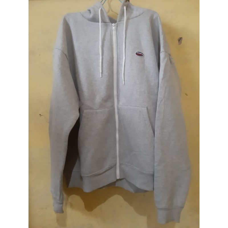 Hoodie Zipper muahmuah second original