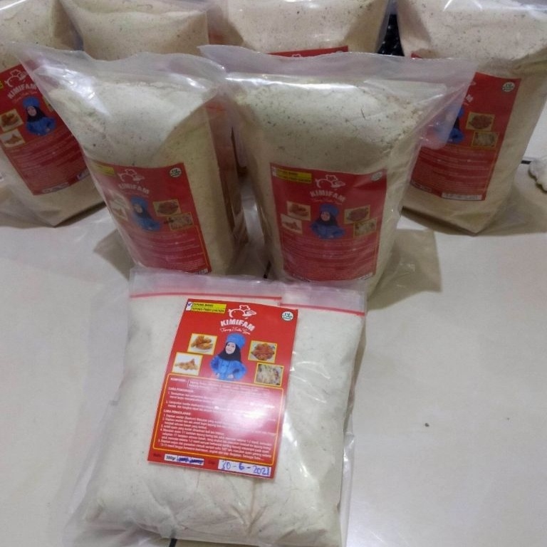 

Tepung biang fried chicken premium 1kg. untuk 10kg trigu murni Kirim Langsung