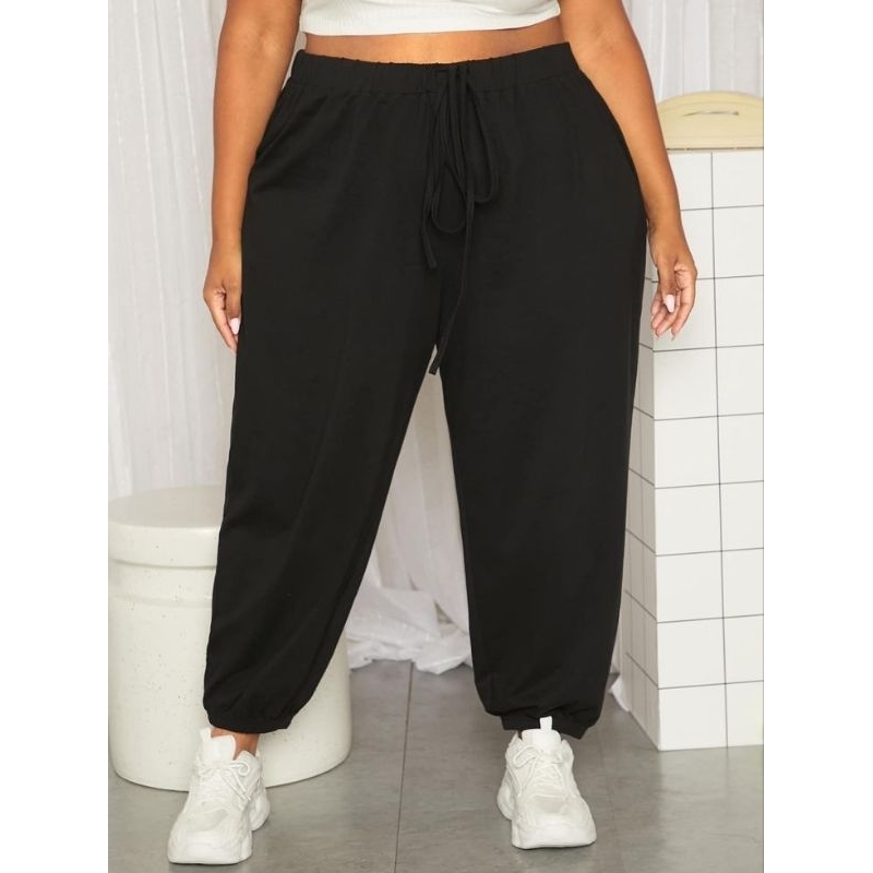 Mastyle_officialstore - CELANA JOGGER JUMBO WANITA - BIGSIZE SWEATPANTS PANJANG OVERSIZE HIGHWAIST