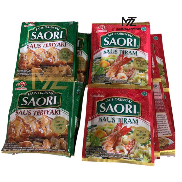 

[♛D39&] ☘️MUMTAAZZTORE☘️ AJINOMOTO Saori Tiram Teriyaki 10 Sachet Seller Now