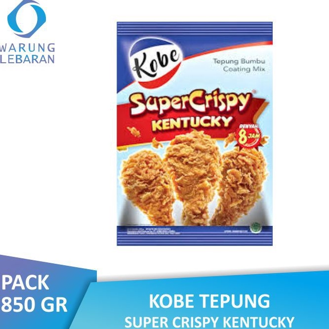 

[✪U80&] KOBE Tepung Bumbu Kentucky Super Crispy 850gr Diskon
