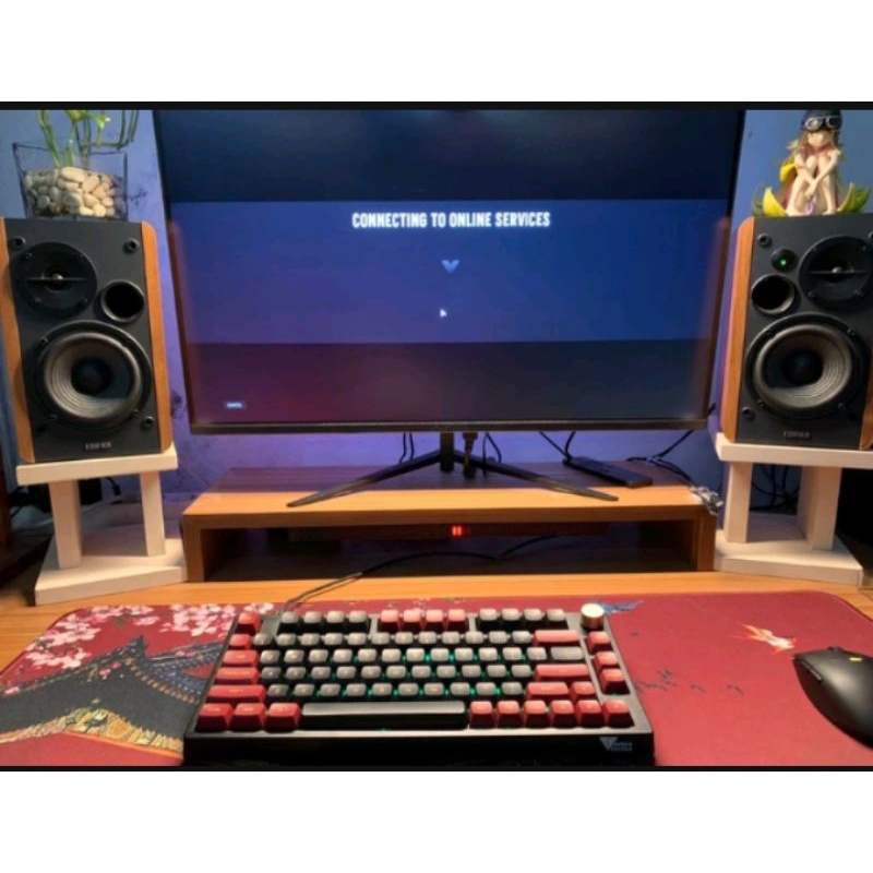 Stand Speaker Kayu Stand Dudukan Speaker Monitor 1 pasang