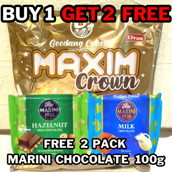 

ELVAN MAXIM Crown With Biscuit 275g - B1G2 Free Model #Terbaru ▽
