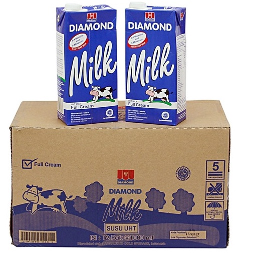 

Diamond Susu UHT Full Cream 1000ml x 12 pcs ( 1 DUS ) - ED OKT 2024 Harga Murah ^_^