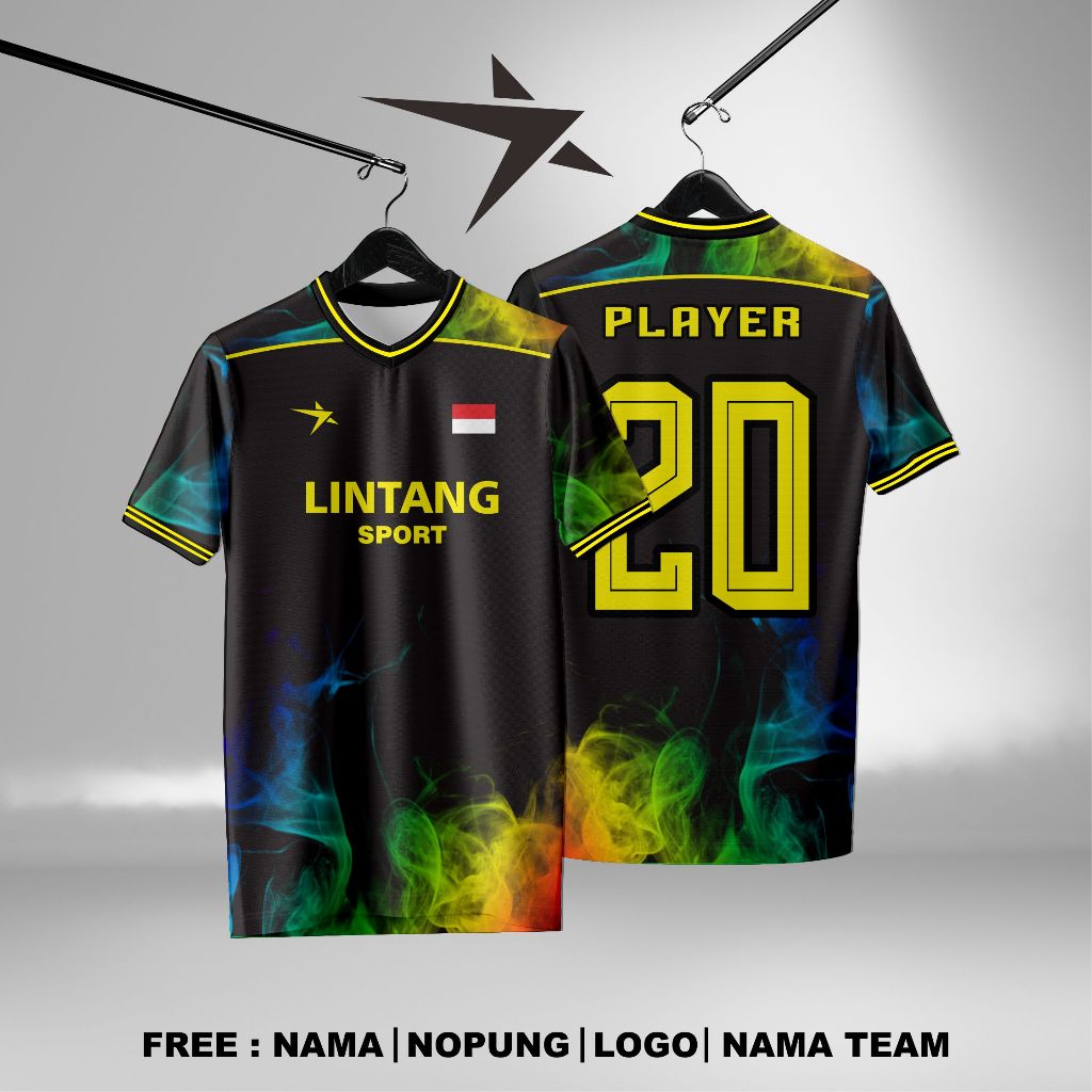 Kaos Jersey Futsal Full Printing Custom Satuan & Team Desain Bebas