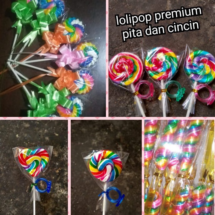 

56 hampers - permen lolipop 20pcs - motif lucu - hadiah lebaran Ready ♪ヽ(