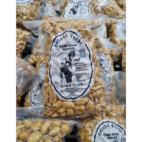 

[COD JF37] Kacang Kapri Tari Bali 300gr Enak,gurih dan renyah Super Promo