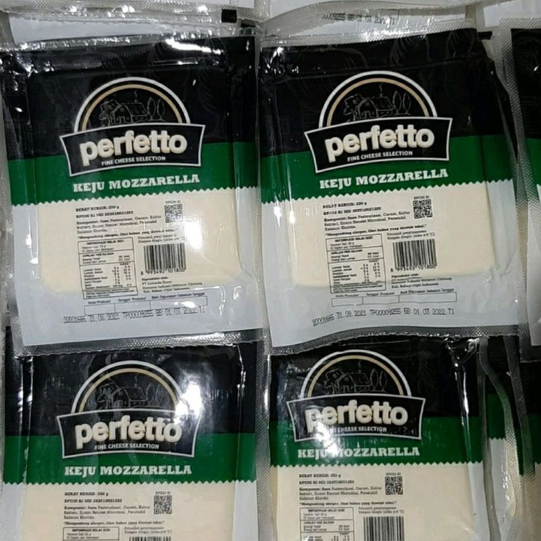 

[☺S74>] Perfetto / Anchor Keju Mozzarella 250gr exp date Maret 2024 ASLI DISTRIBUTOR PACKAGING Limited