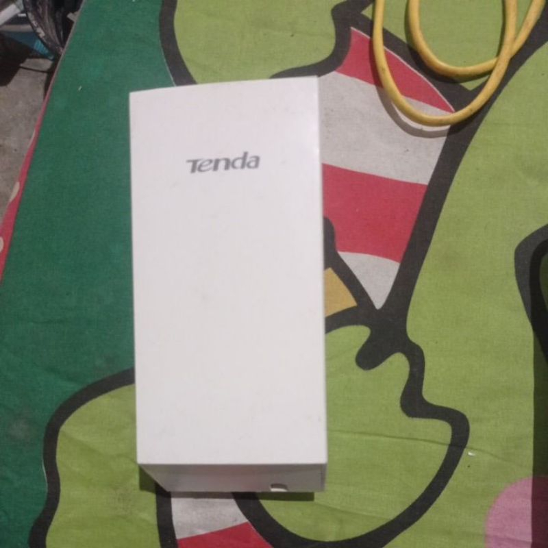 TENDA 01 V1 OUTDOOR 500 meter 150Mbps RT RW NET HOTSPOT VOUCHERAN PTP NEMBAK WIFI ID