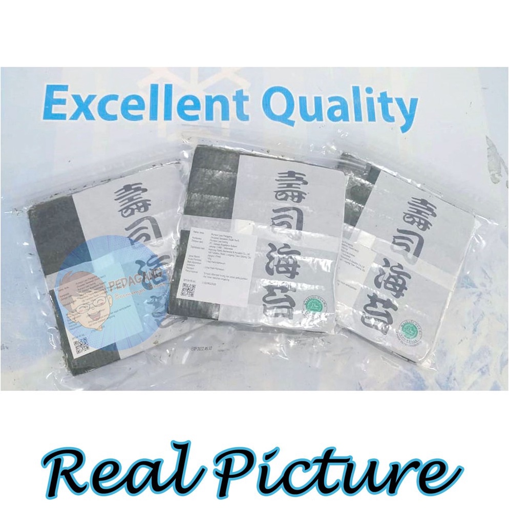 

[Produk EY43] Takaokaya Sushi Nori 50 Sheet Halal MUI | Sushi Nori Halal 71