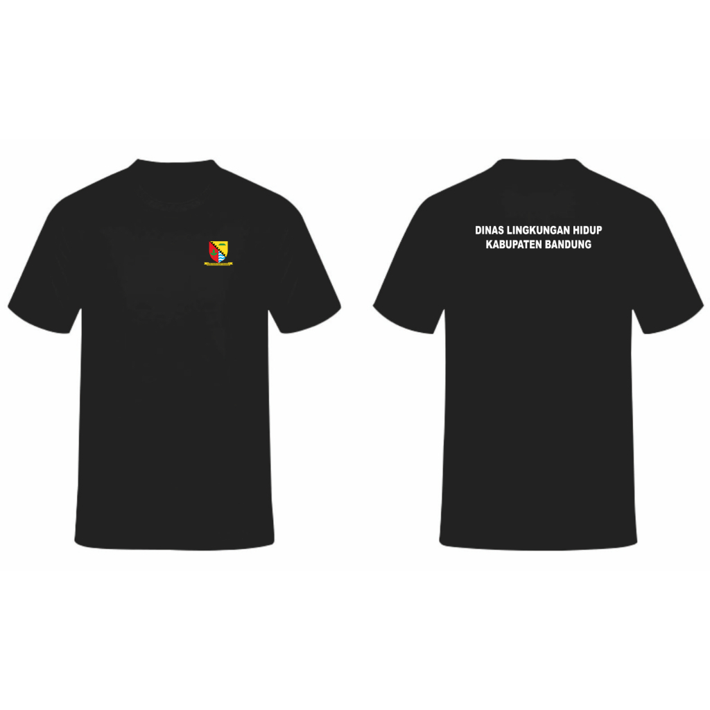 T-SHIRT KAOS DINAS LINGKUNGAN HIDUP KAB BANDUNG
