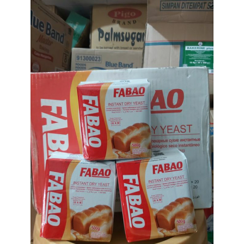 

instant dry yeast/ragi instan kering fabao 500gr